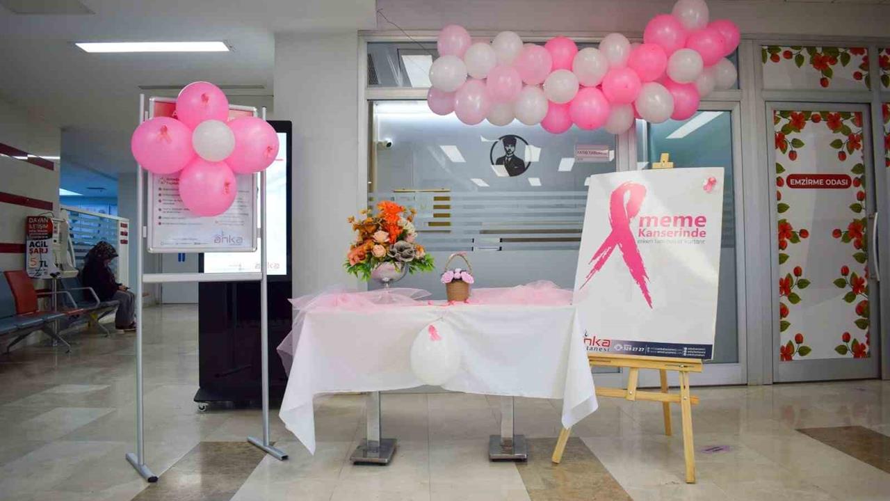 Gaziantep'te Kanser Farkındalığı İçin Bilgilendirme Standı Açıldı