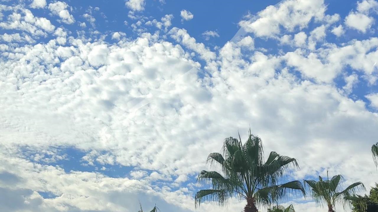 Mersin Semalarında Göz Kamaştıran Bulutlar