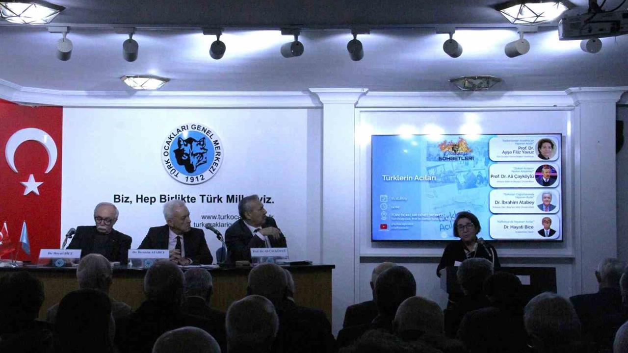 Ankara'da "Türklerin Acıları" Kitabı Tanıtıldı