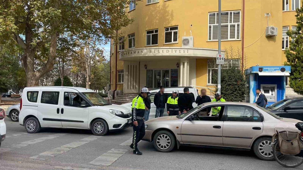 Mersin'den Çalınan Otomobil Karaman'da Park Halinde Bulundu