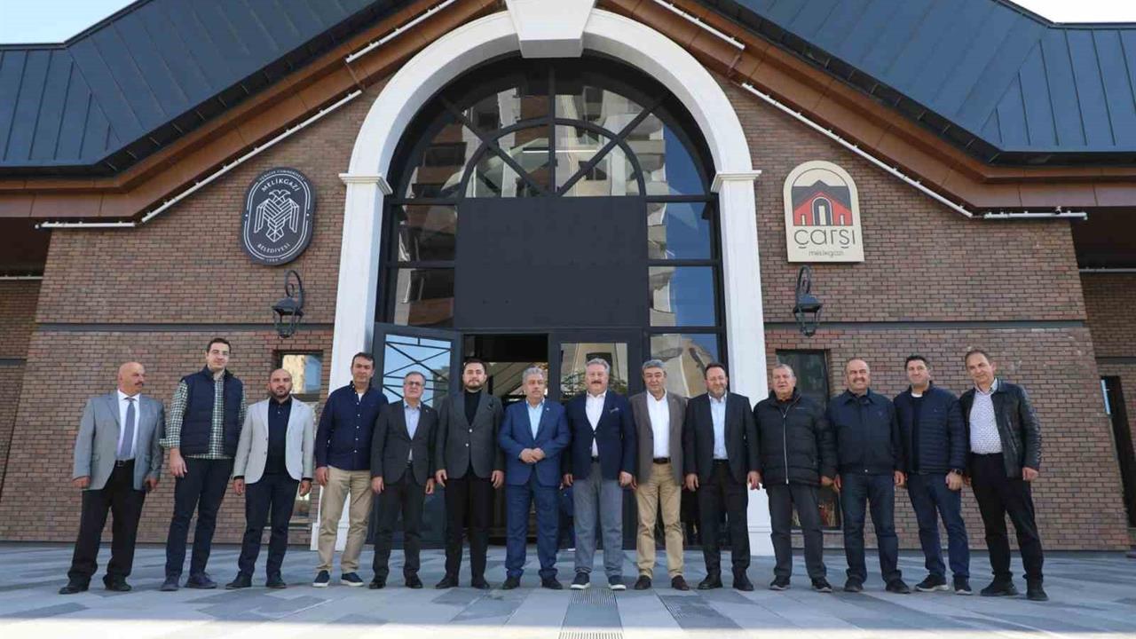 Kayseri'de Melikgazi Çarşısı'nın Açılışı İçin Gün Sayılıyor