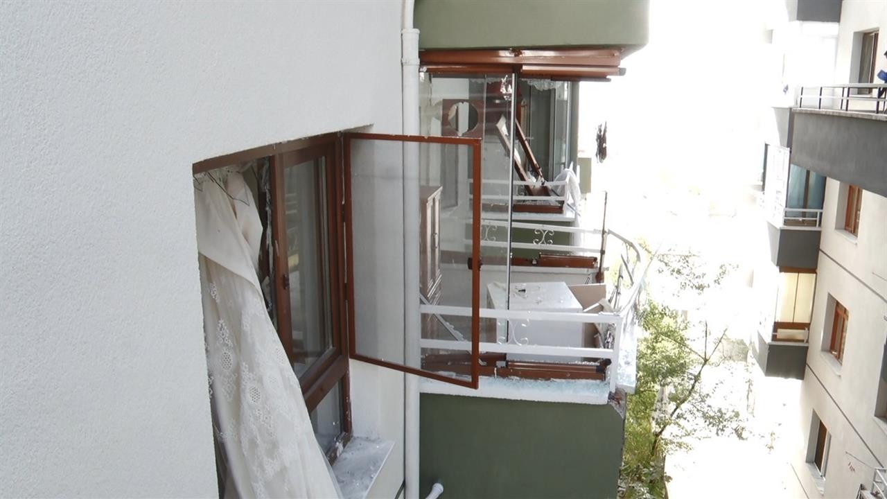 Ankara Mamak'ta Meydana Gelen Doğal Gaz Patlamasında 1 Kişi Yaralandı