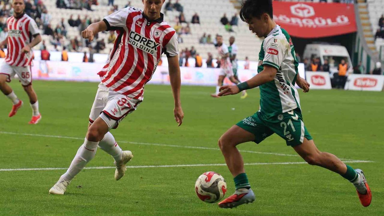 Konyaspor, Süper Lig'de Samsunspor'a 3-1 mağlup oldu