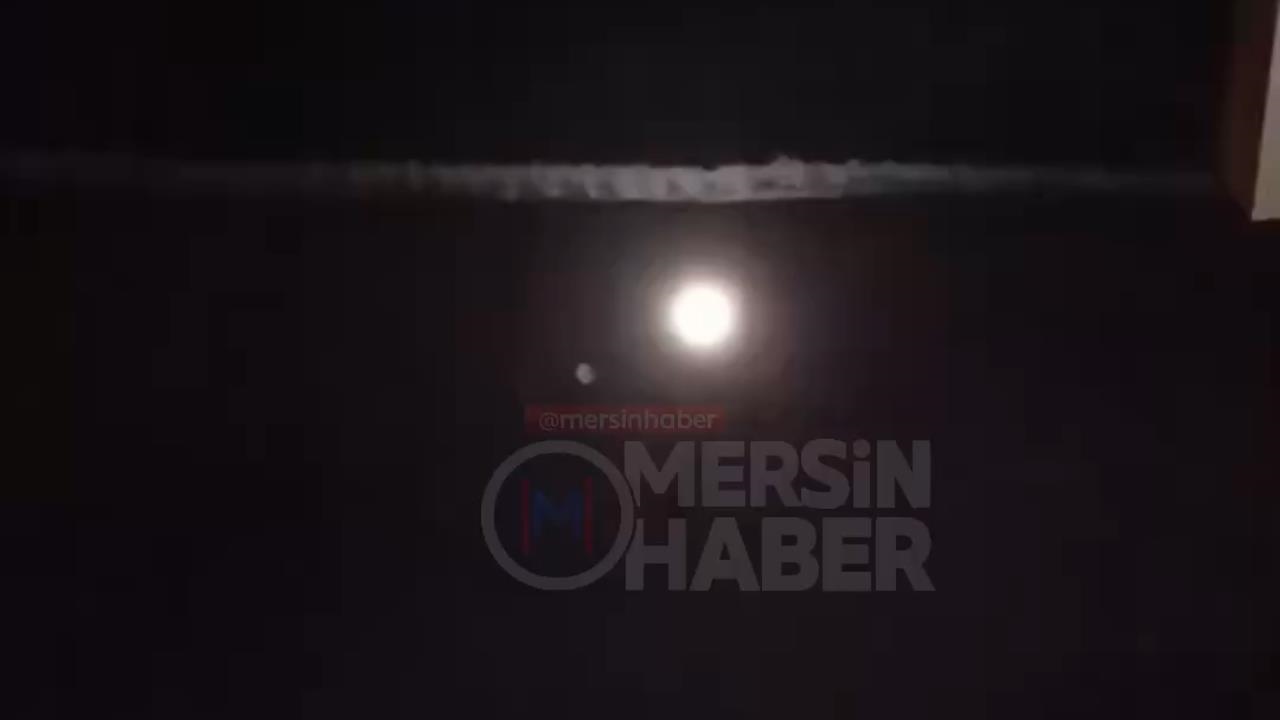 Mersin Yenişehir Semalarında Merak Uyandıran Görüntü