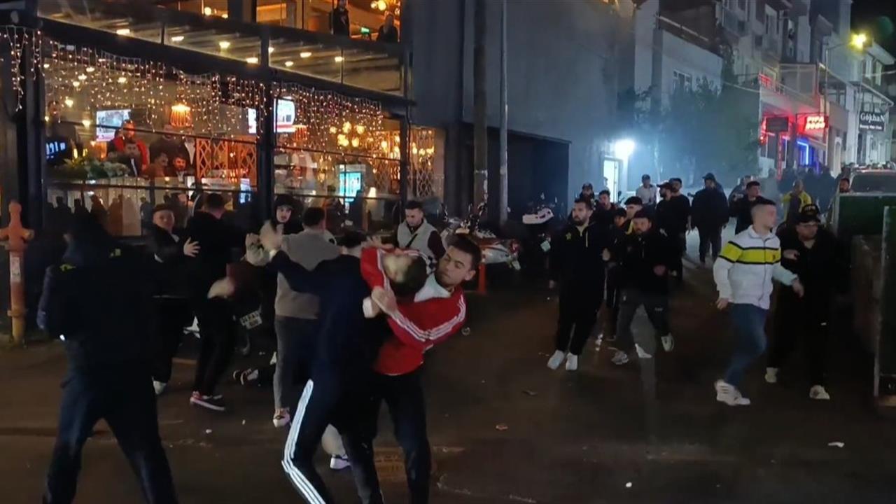 Tekirdağ Süleymanpaşa'da Taraftarlar Arasında Çıkan Kavga 5 Yaralı