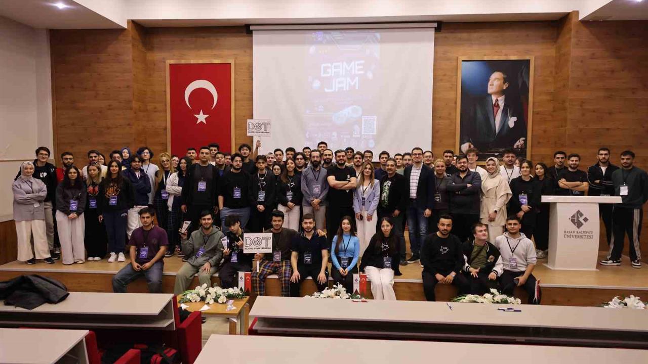 Gaziantep'te HKÜ Game Jam 2025 Etkinliğine 120 Oyun Geliştirici Katıldı
