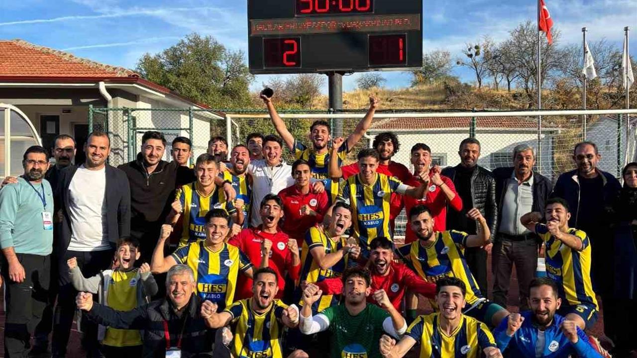 Hacılar Erciyesspor, Kayseri'de Başakpınarspor'u 2-1 Mağlup Etti