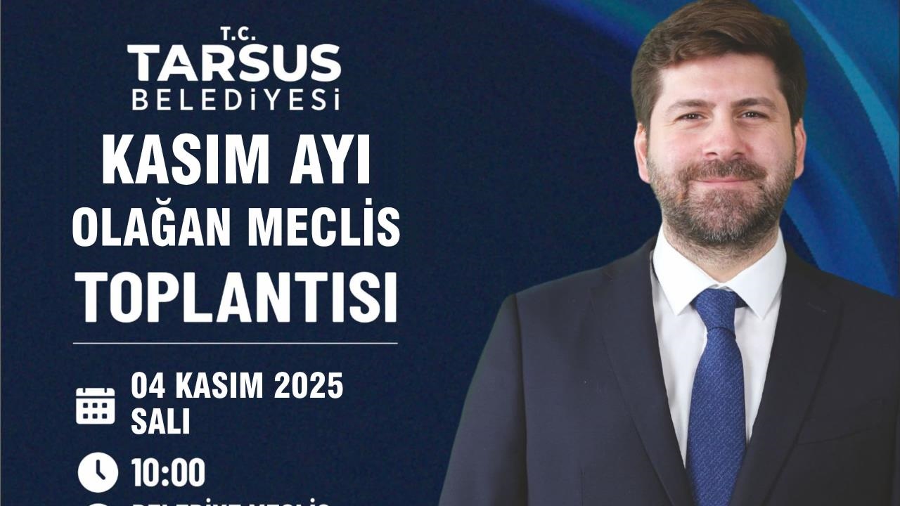 Tarsus Belediye Meclisi Toplanıyor