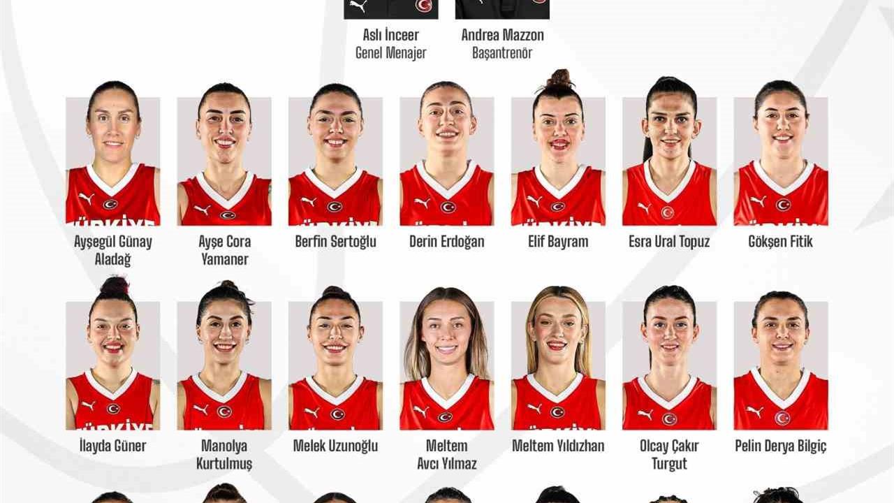 A Milli Kadın Basketbol Takımı İstanbul'da FIBA 2026 Kadınlar Dünya Kupası Elemeleri için Kamp Yapacak