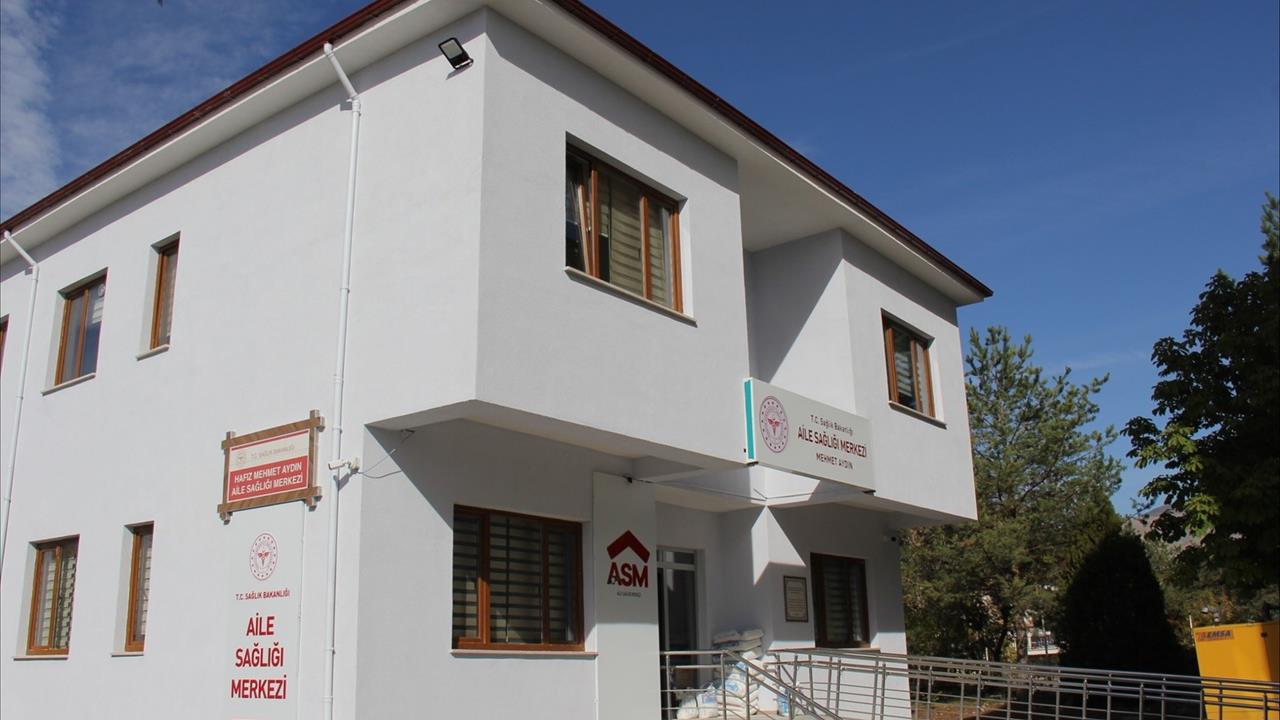 Erzincan Merkez'de Mehmet Aydın Aile Sağlığı Merkezi Faaliyete Geçti