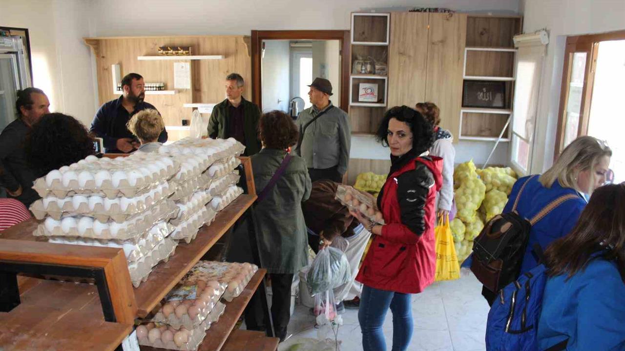Niğde'de Agro Turizm Uygulamaları Kapsamında Elma Hasadı Düzenlendi