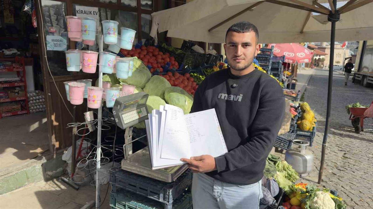 Tokat Merkez Camiikebir Mahallesi'nde Bir Hayırsever 150 Bin TL'lik Veresiye Defterini Kapattı