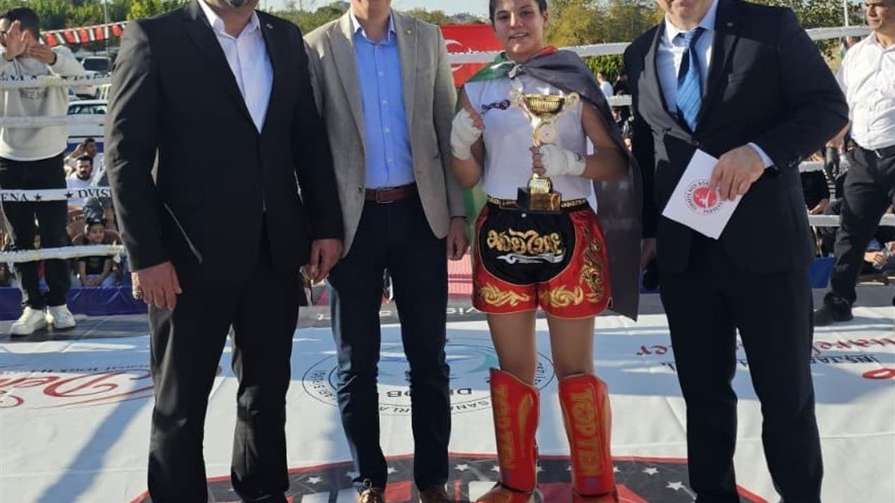 Denizli Merkezefendi'de Filistin İçin Kick Boks Müsabakaları Düzenlendi