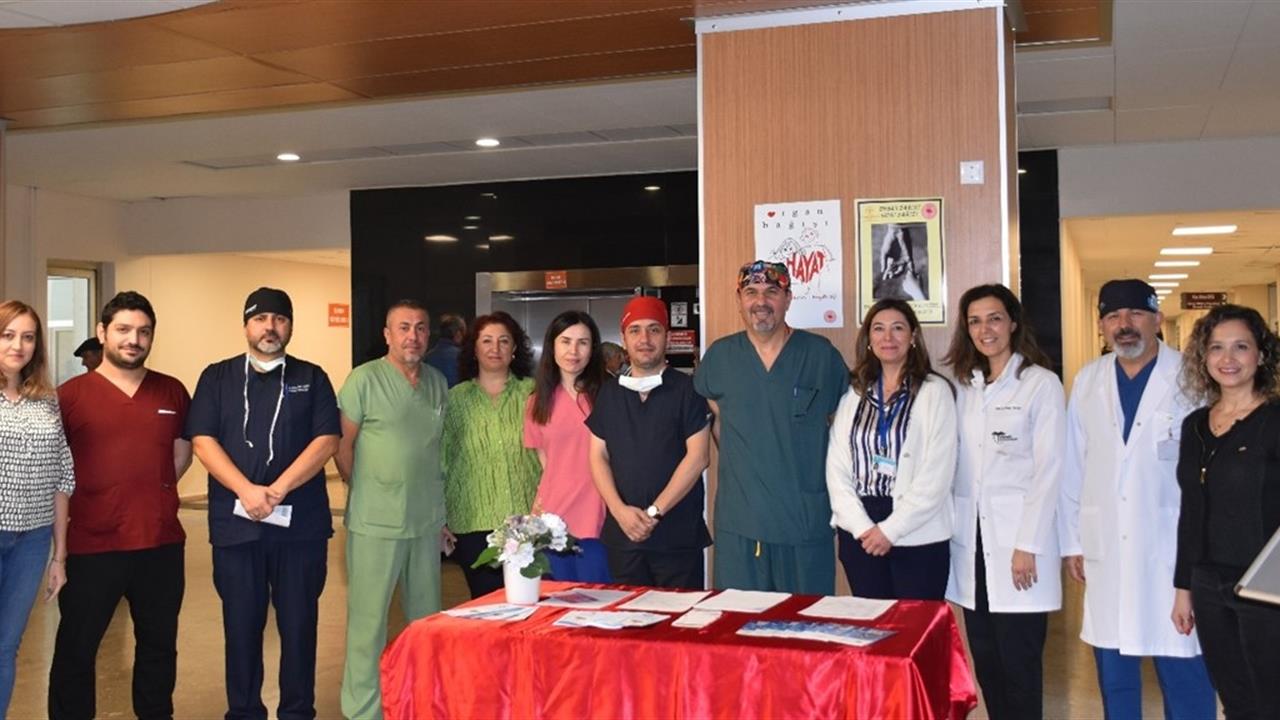 Eskişehir Osmangazi Üniversitesi Hastanesi'nde Organ Bağışı Haftası Etkinliği Düzenlendi