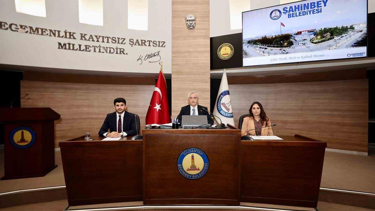 Şahinbey Belediyesi Kasım Ayı Meclis Toplantısı Gerçekleştirildi