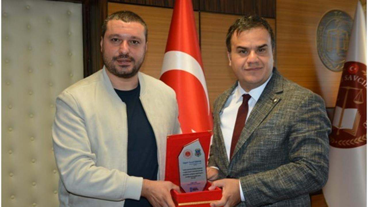 Samsun Çarşamba'da Denetimli Serbestlik Hizmetlerine Destek Veren Muhtarlara Plaket Takdim Edildi