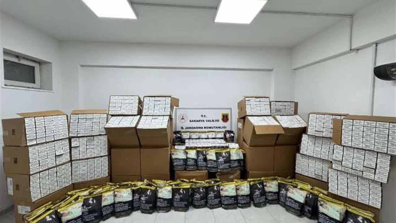 Sakarya Hendek'te Gerçekleştirilen Kaçak Tütün Operasyonunda 1 Gözaltı