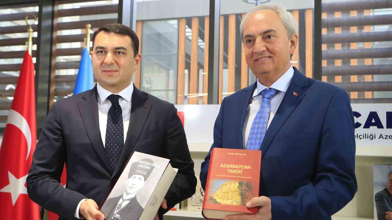 Antalya'da Azerbaycan ile Kültürel İşbirliği ve Kütüphane Açılışı Gerçekleşti