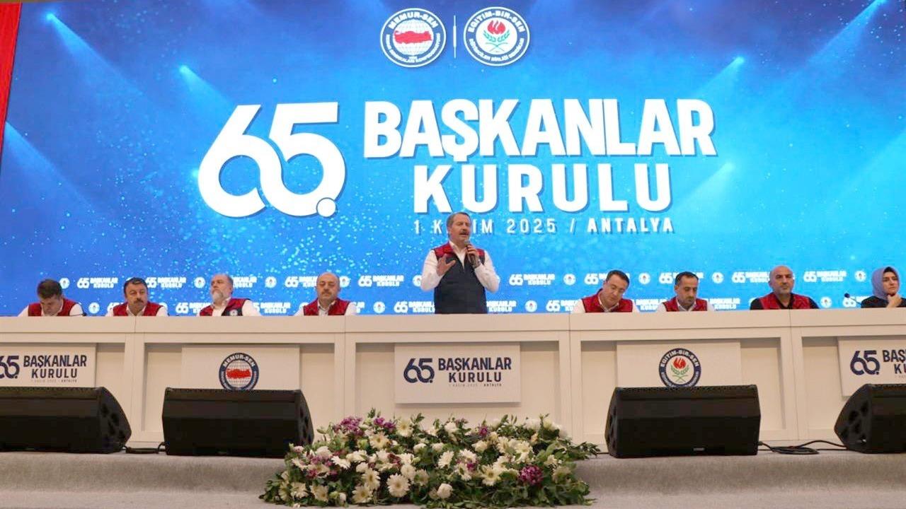 Ankara'da Gerçekleştirilen Eğitim-Bir-Sen 65. Başkanlar Kurulu Toplantısı Sonuç Bildirgesi Yayınlandı