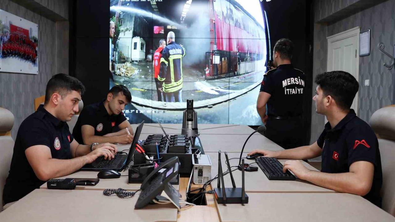 Mersin Büyükşehir Belediyesi AKOM, Yangın ve Arama-Kurtarma İzleme Sistemini Geliştirdi