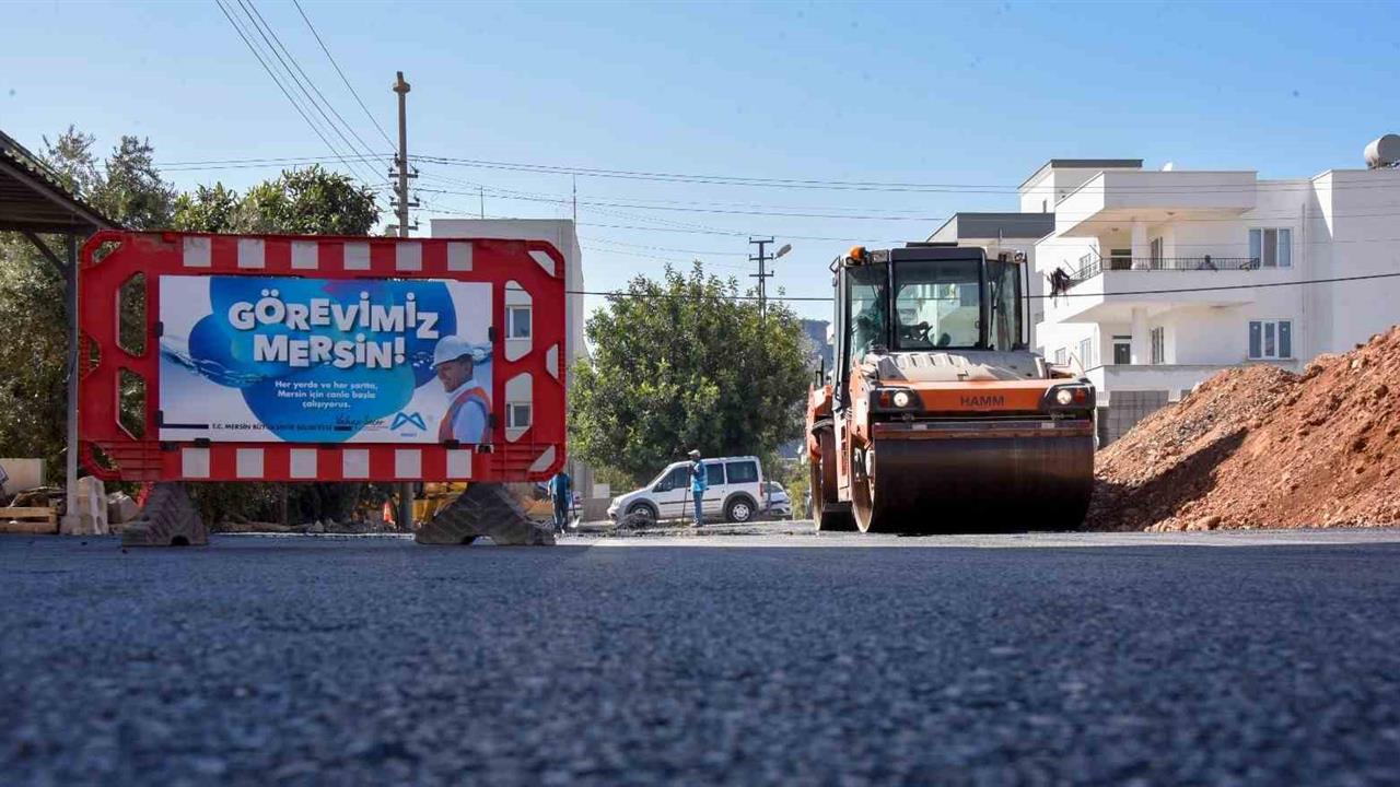 Mersin Silifke'de MESKİ, Altyapı ve Asfalt Çalışmalarını Tamamladı