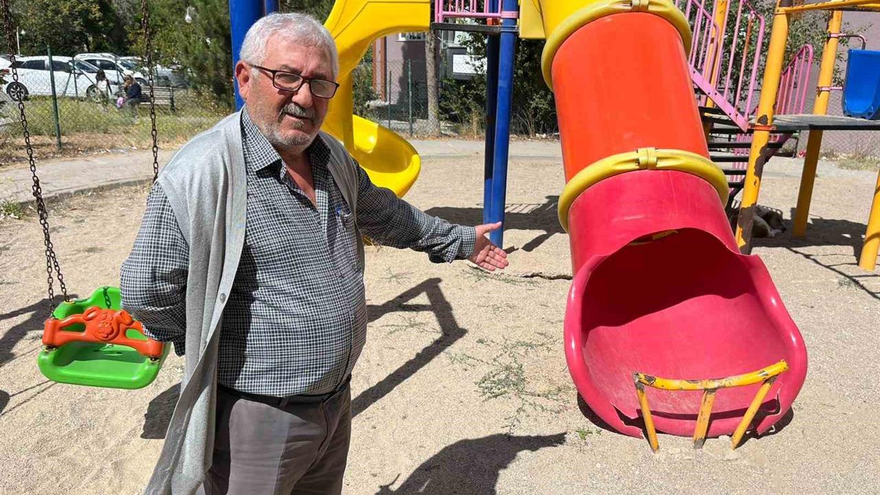 Eskişehir Odunpazarı'nda Park Sorunları ve Kaydırak Tehlikesi Hakkında Açıklama