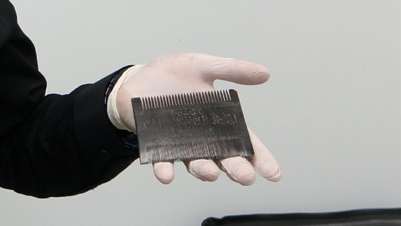 Tunceli'de Osmanlı Dönemine Ait Tılsımlı Tarak Müzayededen Satın Alındı