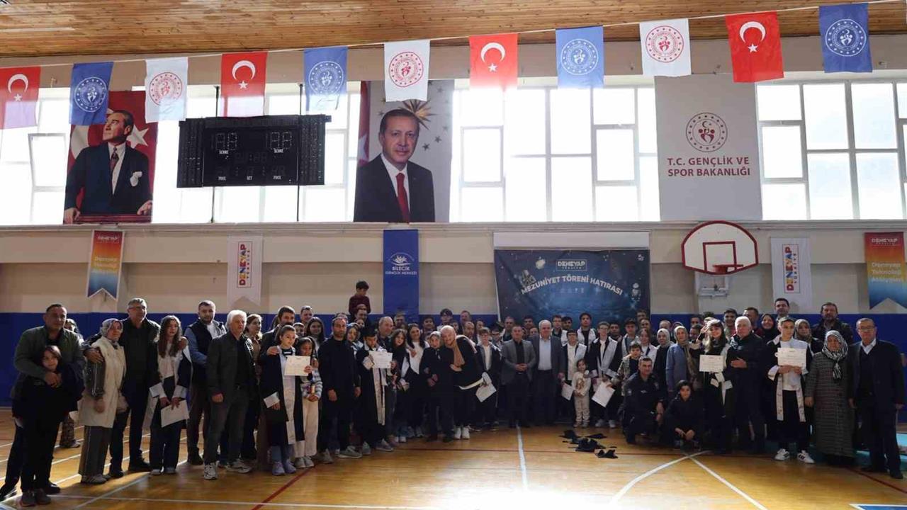 Bilecik'te DENEYAP Türkiye Programı Mezuniyet Töreni Gerçekleştirildi