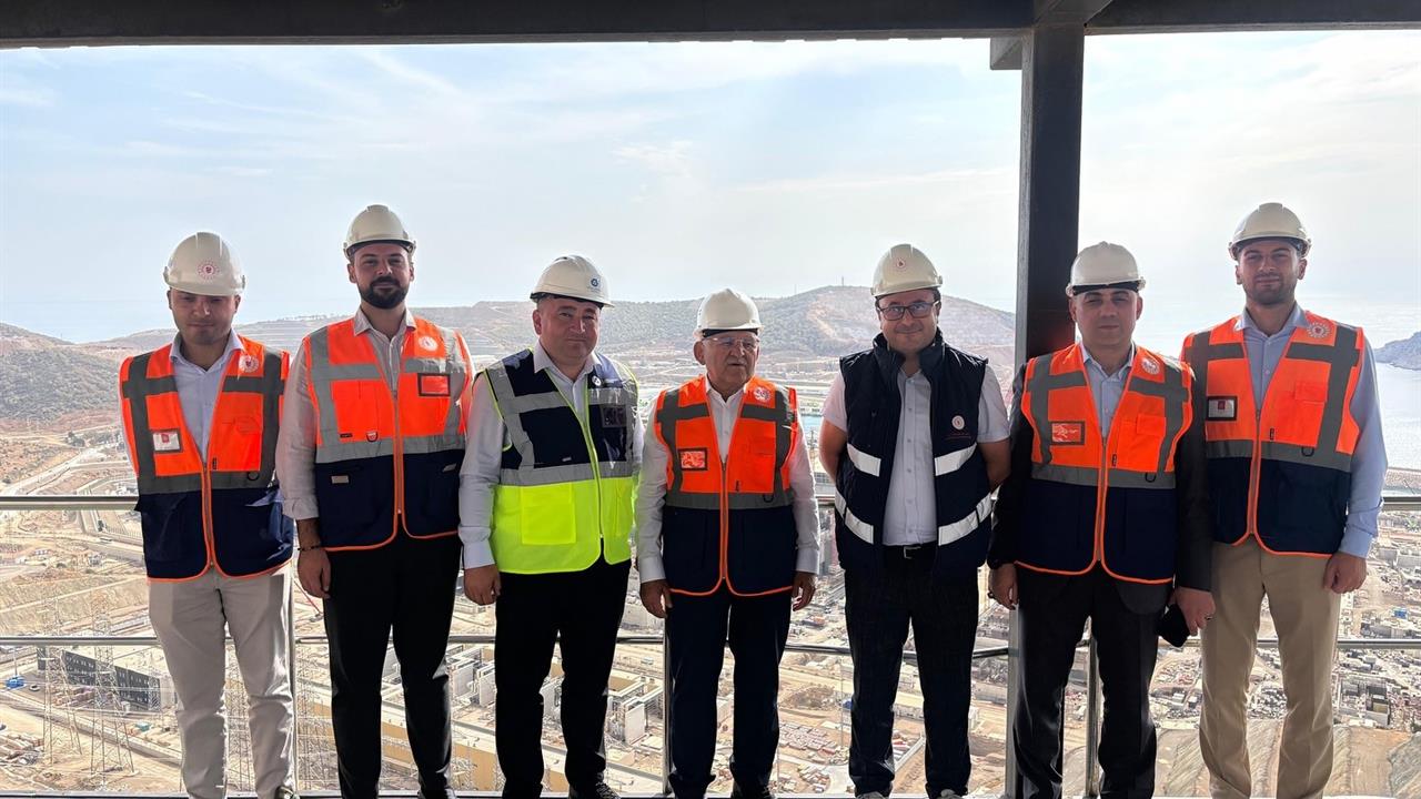 Kayseri Büyükşehir Belediye Başkanı Büyükkılıç, Akkuyu Nükleer Güç Santrali'ni Ziyaret Etti