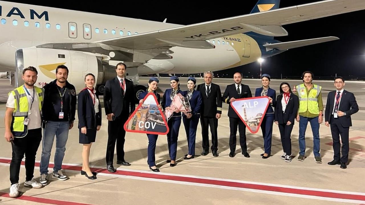 Fly Cham, Çukurova- Halep Uçuşlarına Başladı
