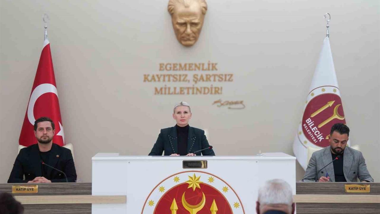 Bilecik Merkez'de Yapılan Meclis Toplantısında 10 Gündem Maddesi Karara Bağlandı