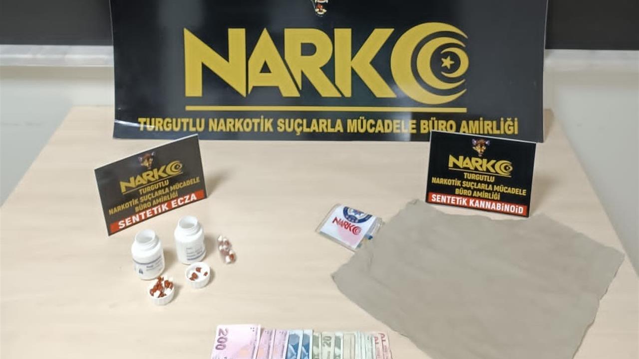 Manisa Turgutlu'da Uyuşturucu Operasyonları Sonucu 3 Şüpheli Tutuklandı