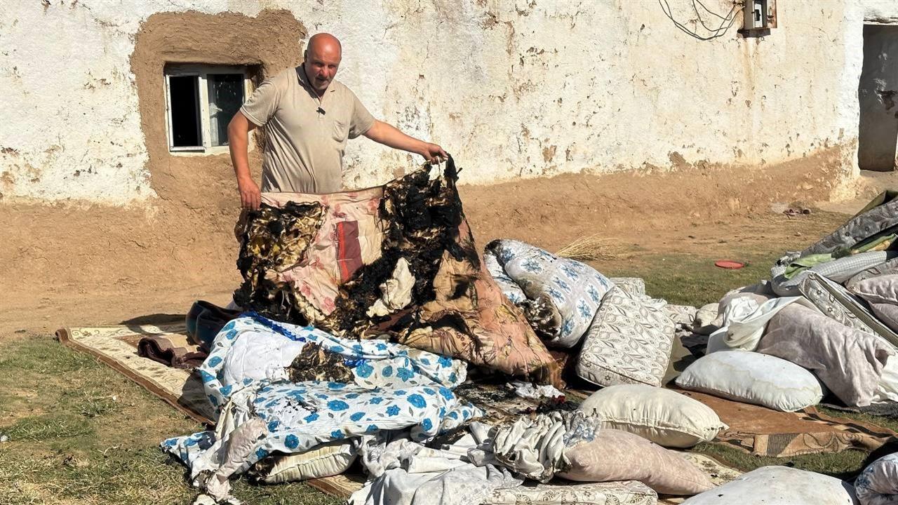 Şanlıurfa Ceylanpınar'da Eşyalar Kendiliğinden Alev Alıyor