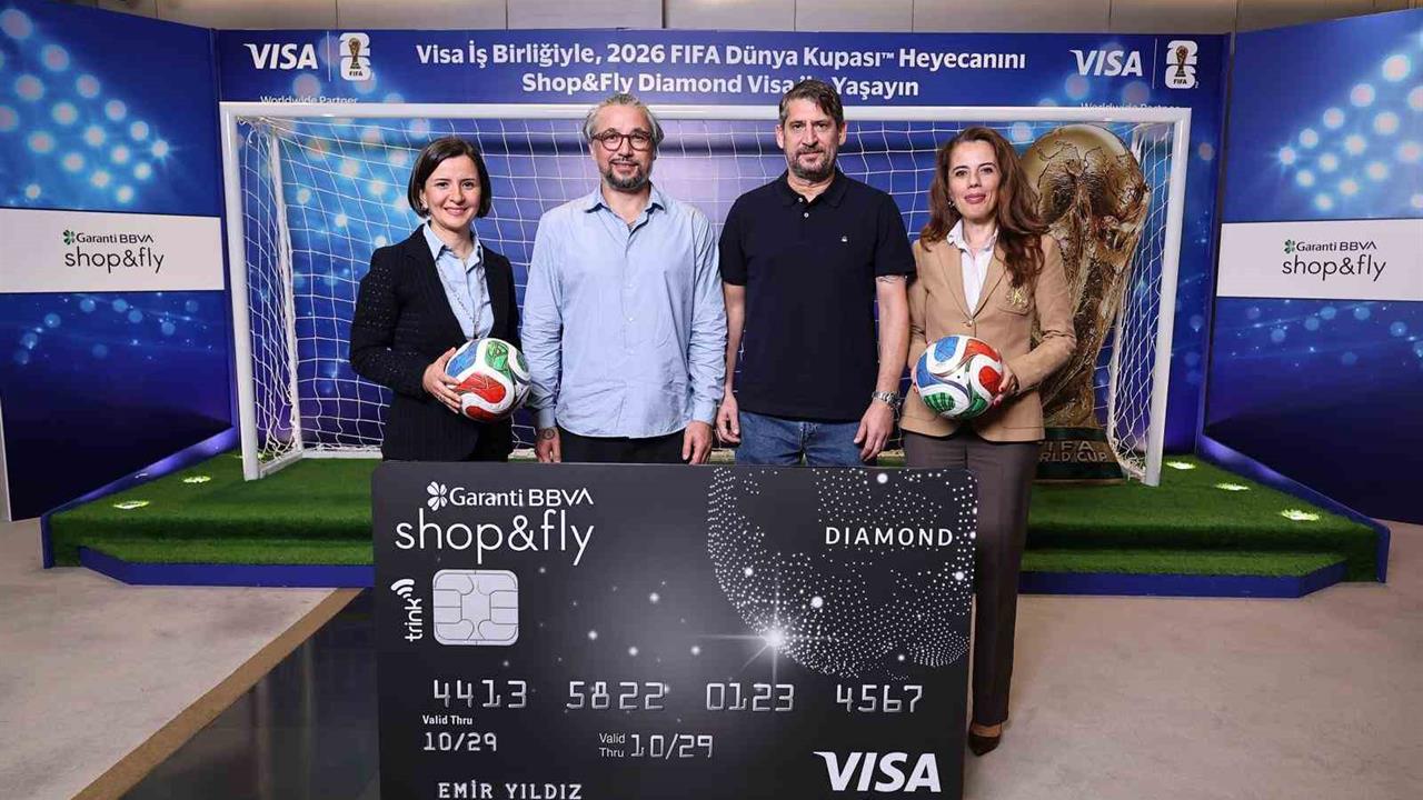 İstanbul'da Visa ve Garanti BBVA, 2026 FIFA Dünya Kupası İçin Anlaşma İmzaladı