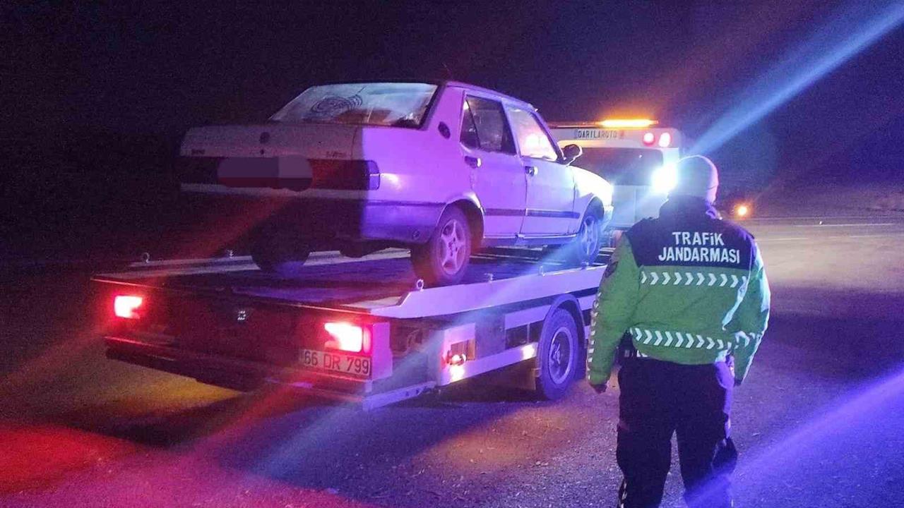 Yozgat'ta Ehliyetsiz ve Alkollü Araç Kullanan Sürücüye 45 Bin Lira Ceza