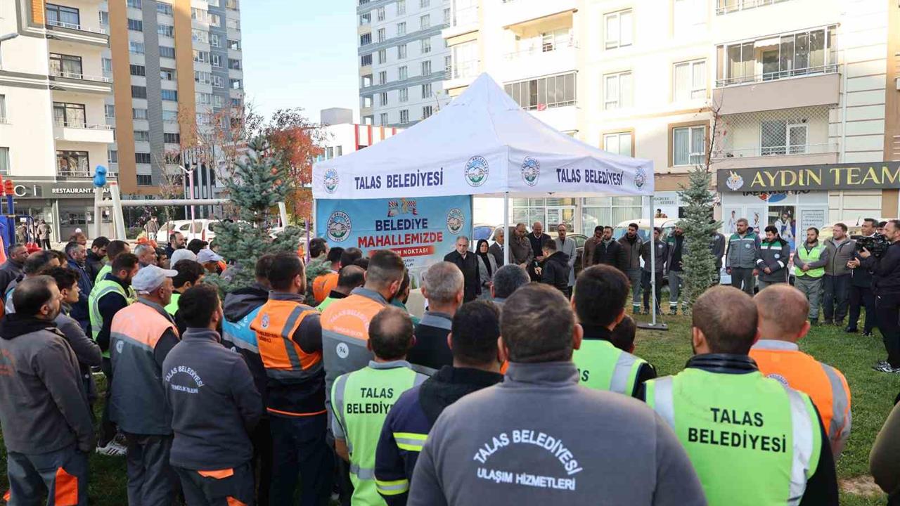 Kayseri Talas'ta Mahalle Yenileme Projesi Mevlana'da Başladı