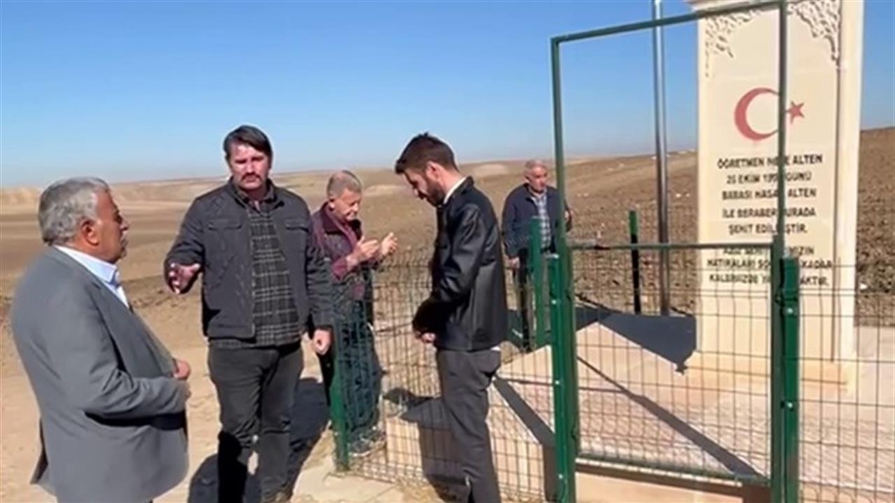 Çankırı'da Şehit Öğretmen Neşe Alten'in Mezarı Ziyaret Edildi