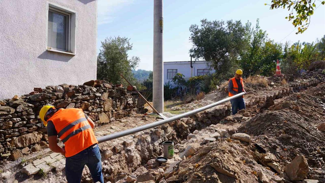 Muğla Milas’ta İçme Suyu Hattı Yenileme Çalışmaları Başladı