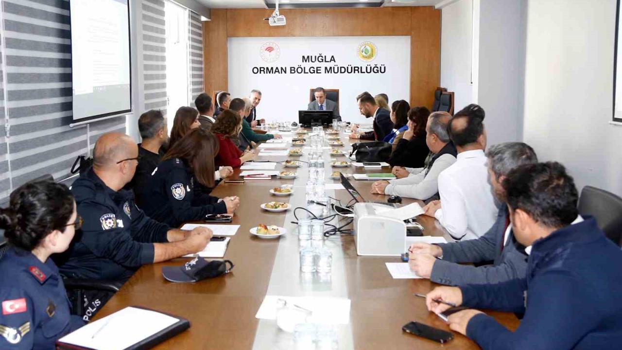 Muğla'da 11 Kasım Milli Ağaçlandırma Günü Etkinlikleri İçin Toplantı Yapıldı