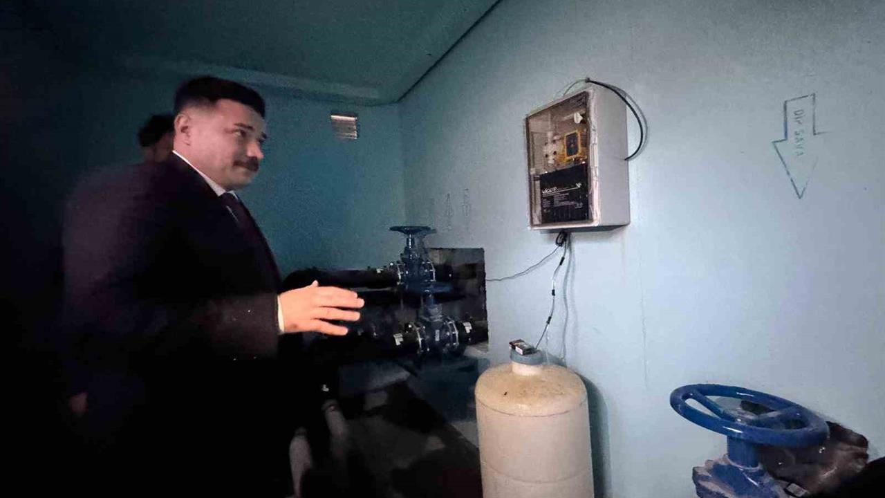 Gökçeada'da Kaymakam Osman Acar, Şirinköy'deki Yeni Su Deposunu İnceledi