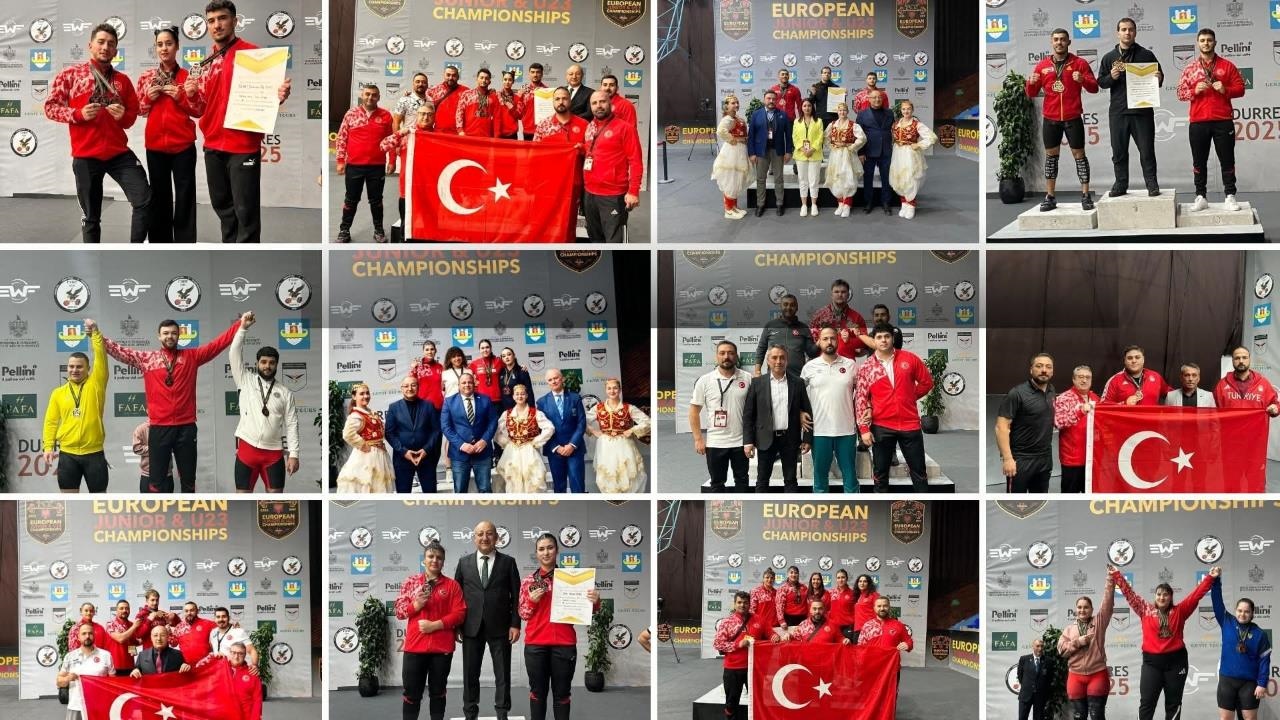 Milli Halter Takımımız, Arnavutluk'tan 49 Madalya İle Döndü