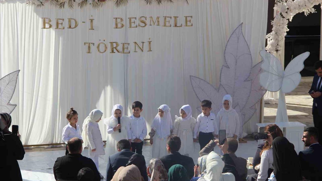Cizre'de 'Bed-i Besmele' Programıyla 4-6 Yaş Kur'an Kursu Açıldı