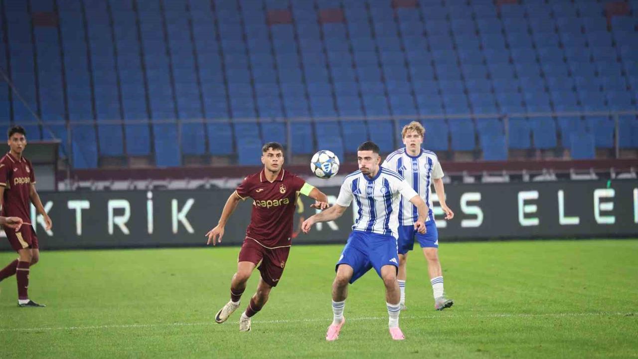 Trabzon'da HJK Helsinki ile Oynanan Maçta Trabzonspor U19 Takımı 0-1 Kaybetti