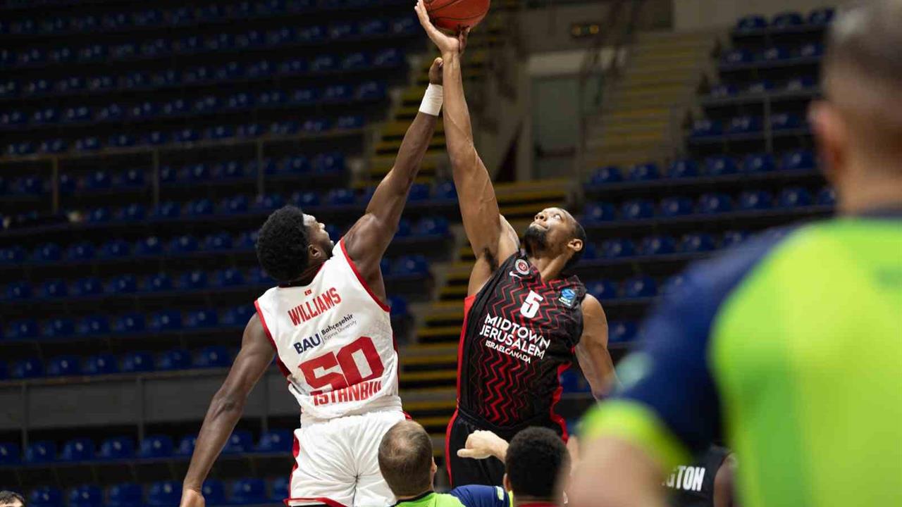 İstanbul'da Bahçeşehir Koleji, Hapoel Jerusalem'a 82-90 Yenildi