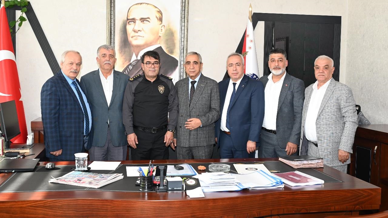 Başkan Sarı'dan İl Emniyet Müdürü Yılmaz'a Ziyaret