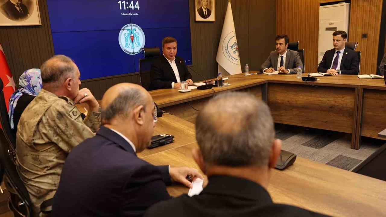 Erzincan'da 28. Birim Amirleri Toplantısı Yapıldı