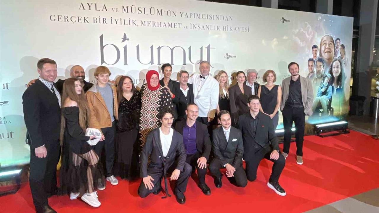 İstanbul'da Bi Umut Filminin Gala Gösterimi Gerçekleşti