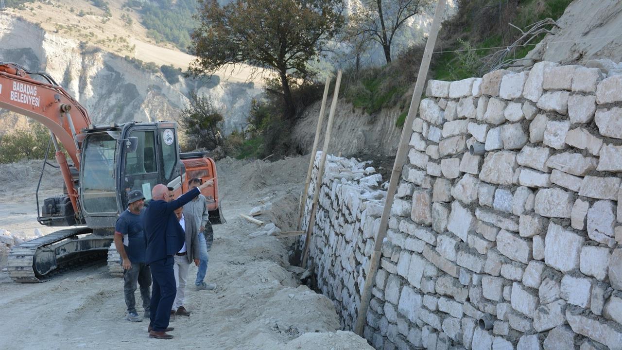 Denizli Babadağ'da Sosyal Tesis İnşaatı Hızla İlerliyor