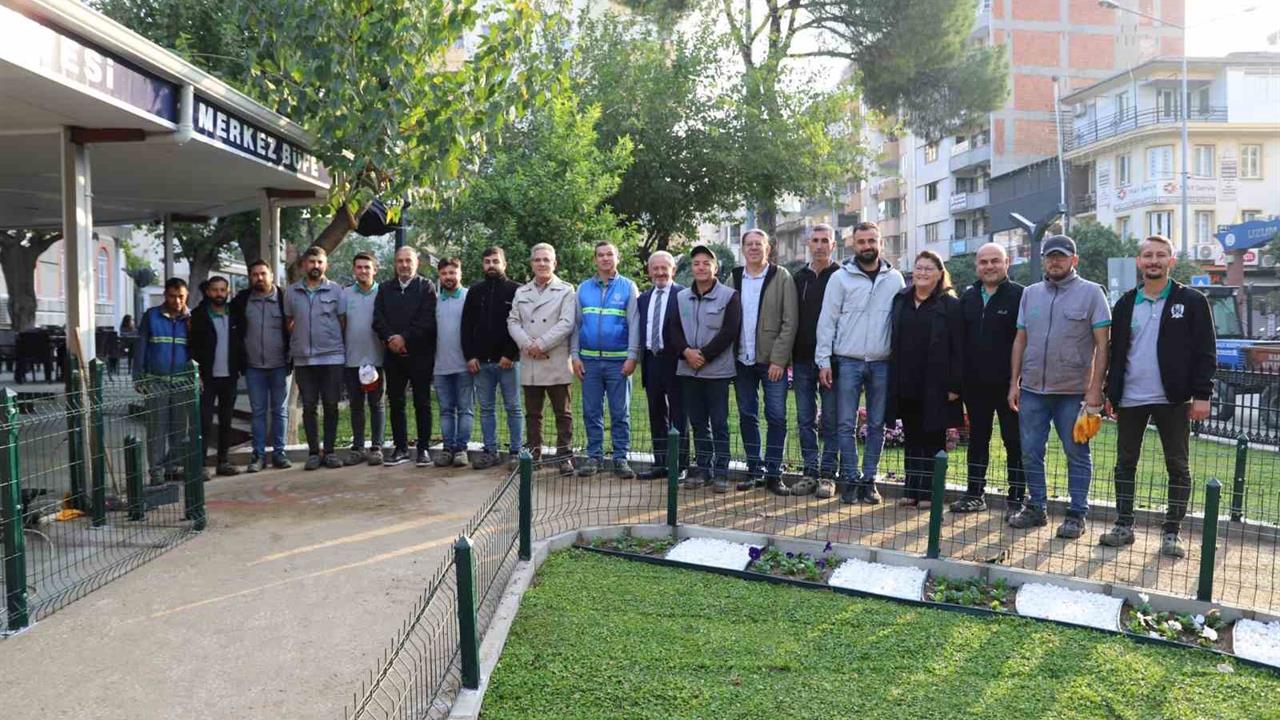 Aydın Nazilli'de Başkan Tetik, Sabah Mesaisine Sahada Başladı