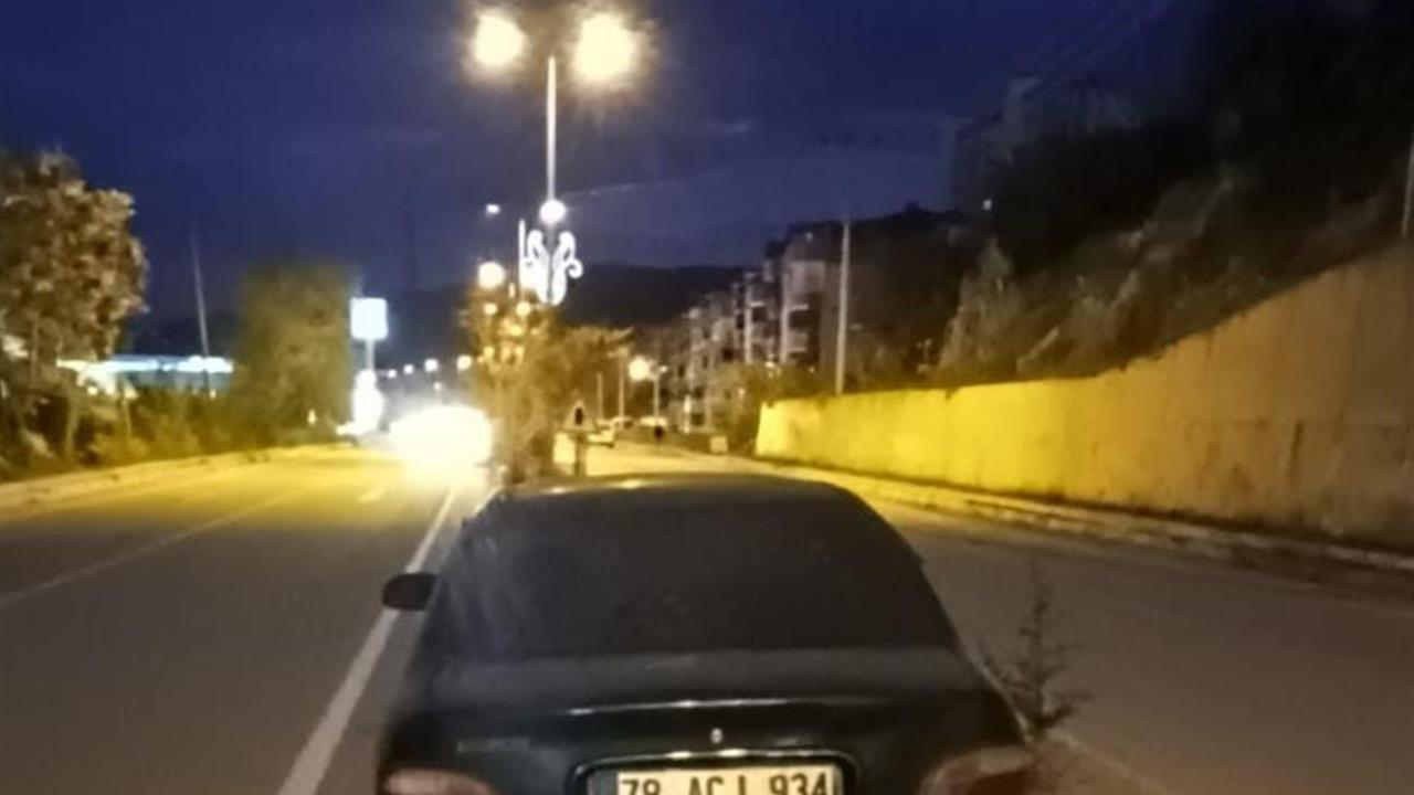 Karabük Eskipazar'da Ters Yönde İlerleyen Otomobil Kazaya Neden Oldu